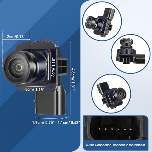 Rear View Backup Camera Fit for Ford Fusion 2013 (Fit for Ford Fusion 2013-2016)