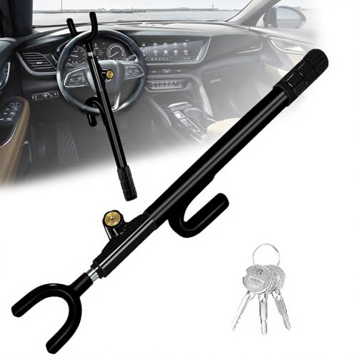 Heavy Duty Steering Wheel Lock (Black)
