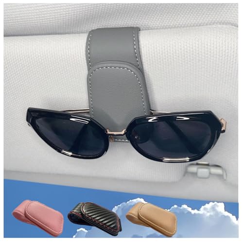 Magnetic Visor Sunglasses Holder (grey)