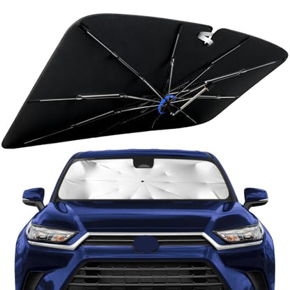 Windshield Sun Shade for Toyota Grand Highlander 2024 (Fit for Toyota Grand Highlander 2024-2026)
