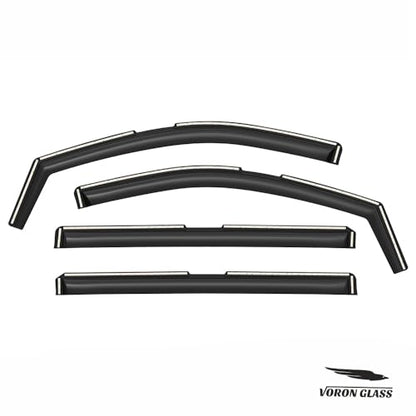 in Channel Extra Durable Rain Guards for Chrysler Town and Country 2008 (For Town and Country 08-16)