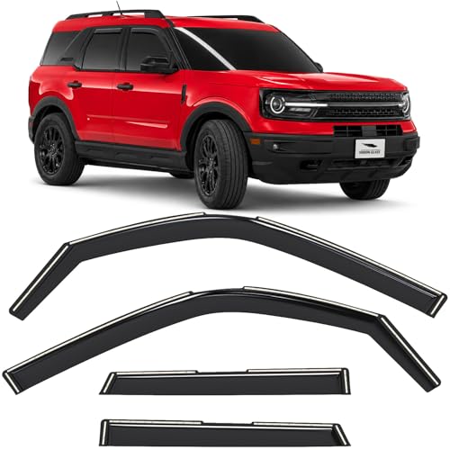 in Channel Rain Guards for Ford Bronco Sport 2021 (For Bronco Sport 21-26)