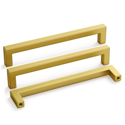 20 Pack Gold Cabinet Handles 7 (Gold / 7-1/2 inch Hole Centers)