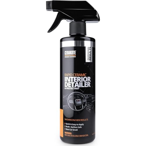 Rapid Ceramic Interior Detailer and Protectant Spray (14 Fl Oz (Pack of 1))