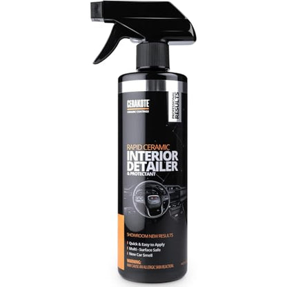 Rapid Ceramic Interior Detailer and Protectant Spray (14 Fl Oz (Pack of 1))