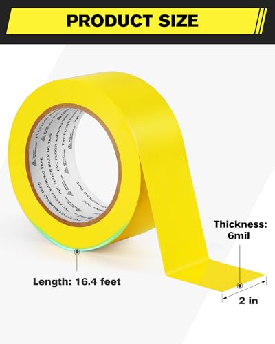 Floor Marking Tape (Yellow)