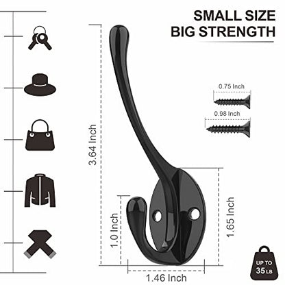 Heavy Duty Metal Coat Hooks for Wall