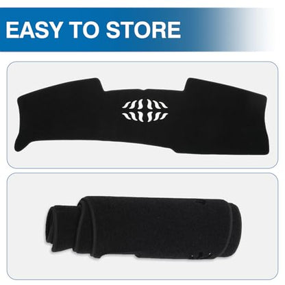 Black Dash Cover Compatible with Hyundai Tucson 2025 2026 (Tucson 25-26(Black))