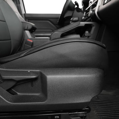 Custom Fit Tacoma Front Car Seat Covers for Toyota Tacoma (Leather (Black) / 2024-2026 (Petrol & Hybrid) Only 1st Row)
