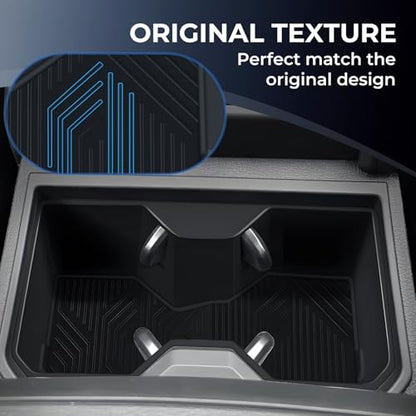 Center Console Cup Holder Inserts for Toyota Tacoma 2026 2025 2024 (Cup Holder for 2024-2026 Tacoma)