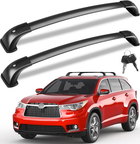 Roof Rack Cross Bars Fit for Toyota Highlander 2014 (Compatible with Toyota Highlander 2014-2019)