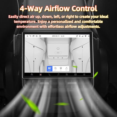 8.66 Inch Rear Screen Compatible with Tesla Model Y 2019