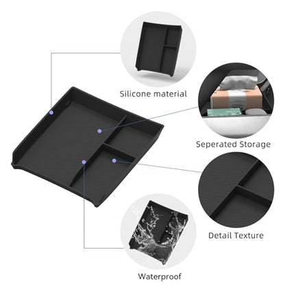 Lower Center Console Organizer for Kia Telluride 2027 (27Telluride Lower C-Tray)