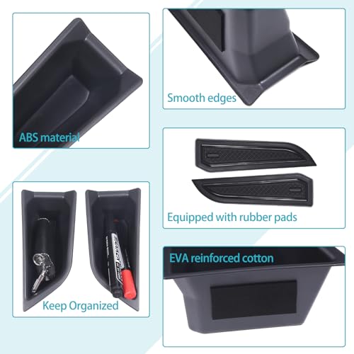 Front Door Side Storage Box Compatible with Audi Q4 E (Front Door Storage Box)