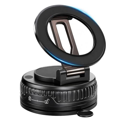2026 Upgraded Magnetic Car Phone Mount for MagSafe (A. Upgrated J37-Black Base)