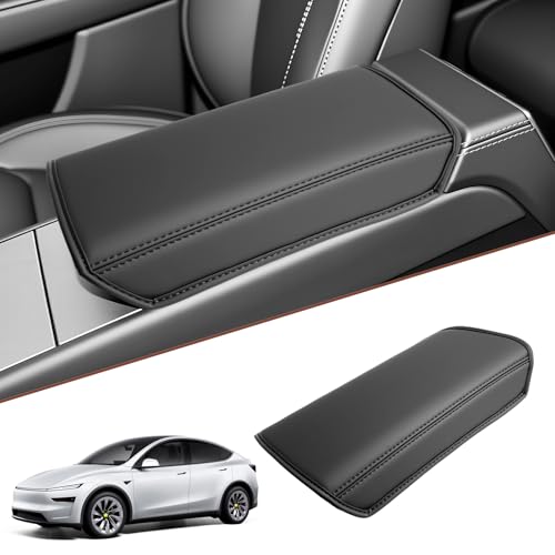 for 2025 2026 Tesla Model Y Armrest Cover for 2025 2026 Tesla Model Y Center Console Cover Tesla Model Y 2025 2026 Accessories Console Cushion 2025 2026 Model Y Seat Box Cover [Durable (for 2025 2026 Model Y Type2)