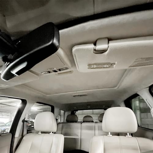 Suede Headliner with Foam Backing (Beige / 96"L×60"W)