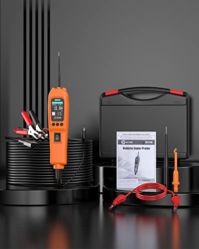 KM50 Power Circuit Probe & Automotive Circuit Tester with Live Waveform (Orange)