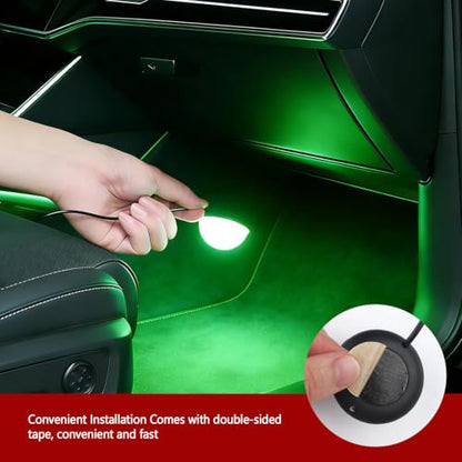 Car Interior LED Lights (Green)