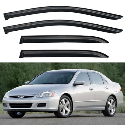 Window Visors Rain Guards for 2003 (2003-2007 Honda Accord)