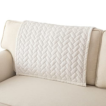 Couch Cover Sectional Couch Covers (36''x36''/Square / White)