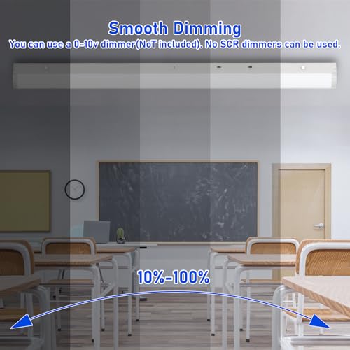 Dimmable 8FT LED Linear Strip Light (8FT Linear Strip Light-4P)