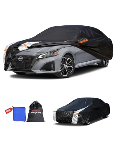 Nissan Altima Car Cover 100% Waterproof All Weather (Custom fit Nissan Altima / Sedan car cover)