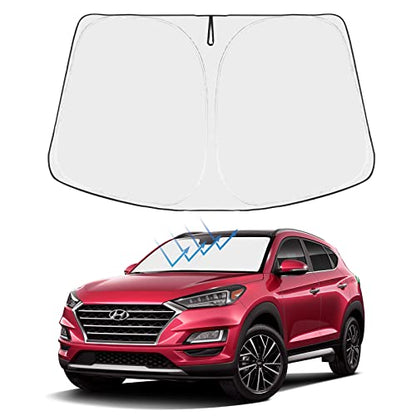 Custom Fit Car Windshield Sun Shade for 2016 (Hyundai Tucson 2016-2021)