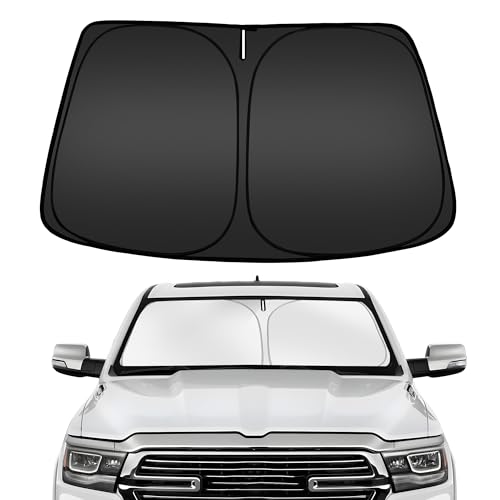 Windshield Sun Shade for Dodge Ram 1500 2019 (for Dodge Ram 1500 2019-2026 2027)