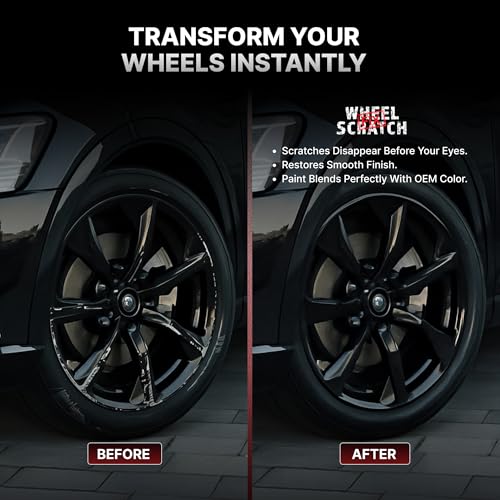 Gloss Black Rim Touch Up Paint (Black - Gloss - Touch-Up Pen)