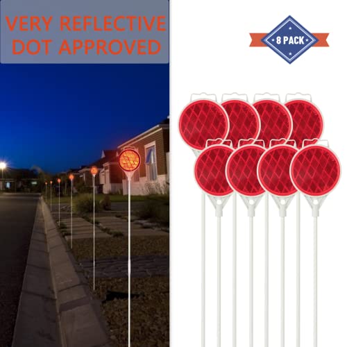 Reflective Driveway Markers (White)