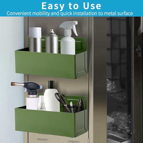 Magnetic Aerosol Spray Can Holder (Green / Large(3" x 8.3"))