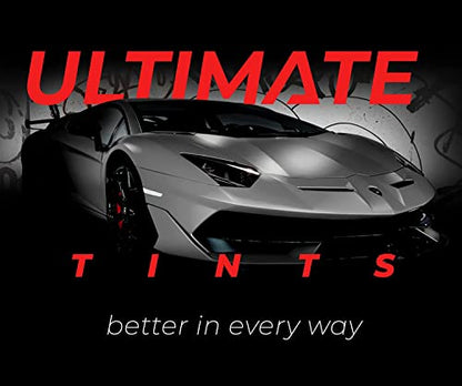 Ultimate Headlight Taillight Tint Vinyl Wrap (12" x 7ft / Light Smoke)