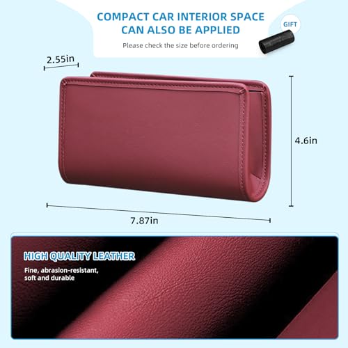 Car Trash Can (Wine Red)
