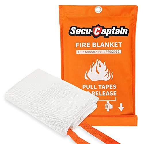 Emergency Fire Blanket for Home and Kitchen (40"x40")