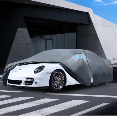 Waterproof 911 991 992 997 996 4S GTS Coupe Convertible Car Cover with Breathable Vents (Coupe Car Cover / Custom Fit Porsche 911 2012-2026)