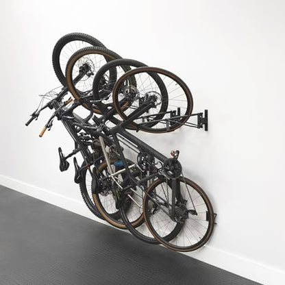 Swivel Bike Wall Mount (4 Pack / 2 Mountain Bike & 2 Road/Gravel)