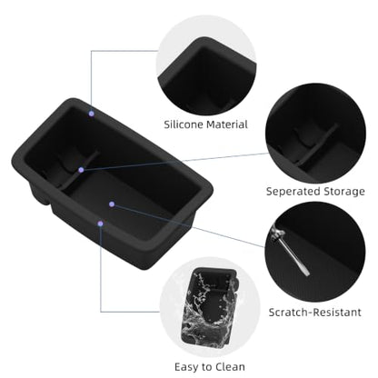 Center Console Organizer Insert for Kia Telluride 2027 Base Trims (Center Console Armrest Box*1)