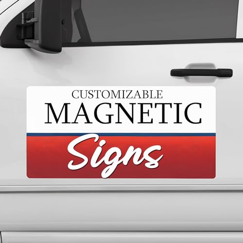 2-Pack, (18x24 in) Custom Laminated Car Magnets for Business Advertising (18 in x 24 in)