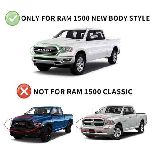 Window Visors Rain Guards for 2019 (2019-2025 ram 1500 quad Cab)