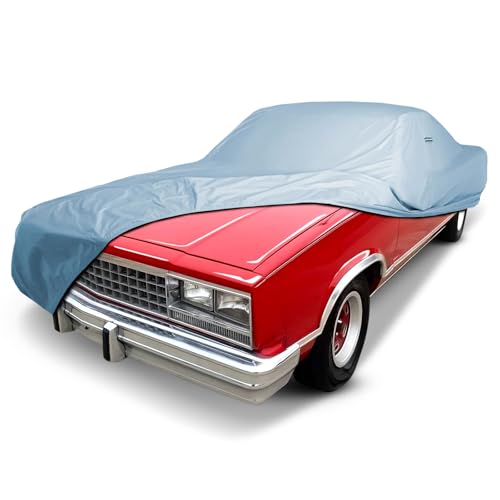 Car Cover Waterproof All Weather for 1978 (46. El Camino 1978-1987 / Sky Gray)