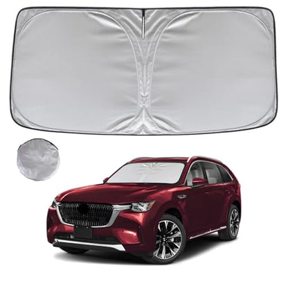 Windshield Sun Shade for 2024 (for 2024-2026 Mazda CX90 CX-90)