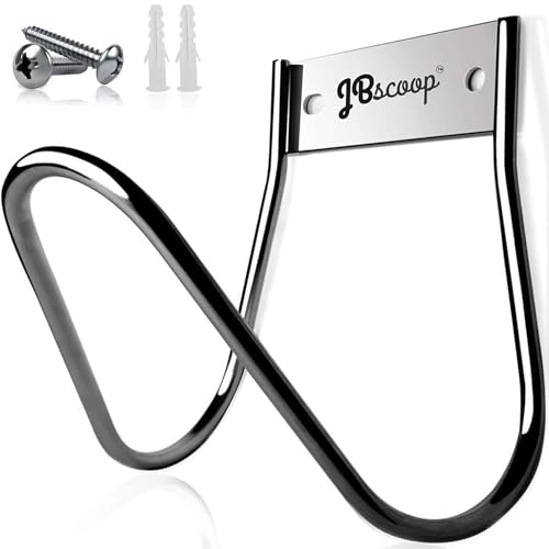 Garden Hose Holder Stainless Steel Small Wall Mount Garden Hose Hook (80 Feet)