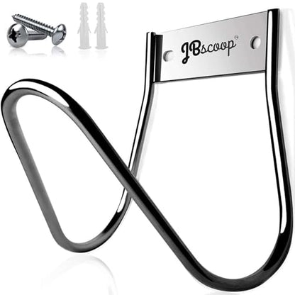 Garden Hose Holder Stainless Steel Small Wall Mount Garden Hose Hook (80 Feet)