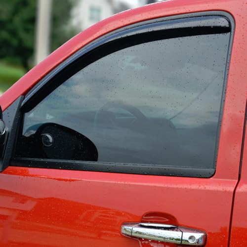 Window Visors Rain Guards for 2007 (07-18 Wrangler(JK)4-Door(In-Channel))
