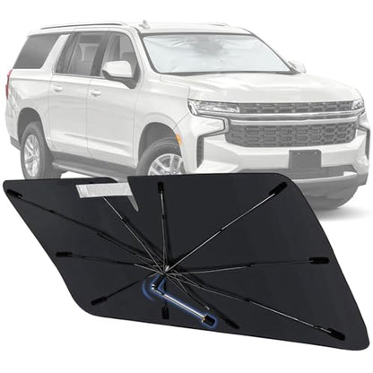 Windshield Sun Shade Umbrella for Chevrolet Suburban 2021 (for Suburban 2021-2026)