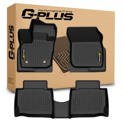 TPE Floor Mats Fit Ford Fusion & Lincoln MKZ 2017 (17-20|Fit Ford Fusion|3PCS)