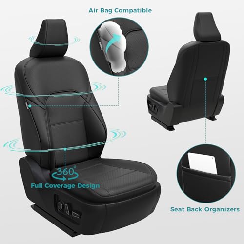 Custom Seat Covers for Camry 2025 2026 Hybrid (Black / 2025-2026 Camry LE SE)
