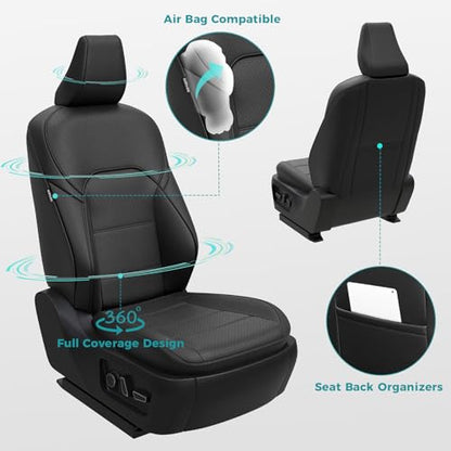 Custom Seat Covers for Camry 2025 2026 Hybrid (Black / 2025-2026 Camry LE SE)