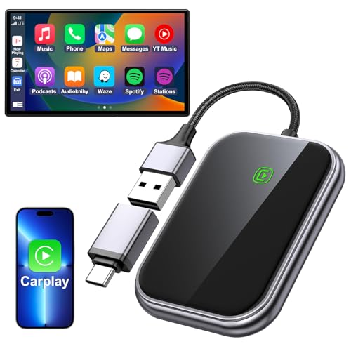 Wireless CarPlay Adapter (Grey)